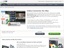 Tablet Screenshot of macvideoconverter.mac-dvd.com